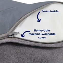 Frisco Plush Pillow Cat & Dog Bed W/ Removable Cover 10 Frisco Plush Pillow Cat & Dog Bed W/ Removable Cover -Frisco 129513 PT3. AC SS1800 V1700243658