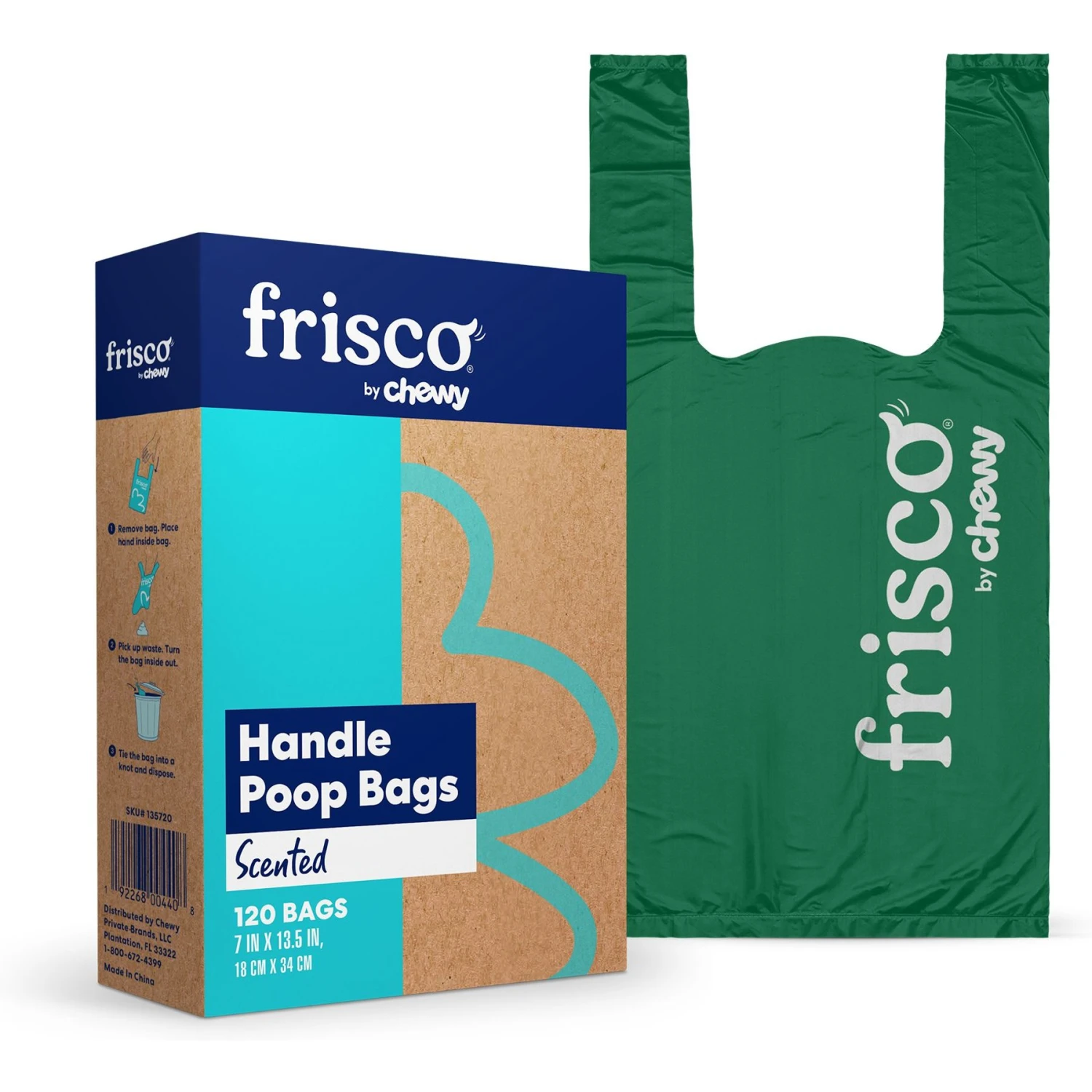 Frisco Handle Dog Poop Bag 3 Frisco Handle Dog Poop Bag