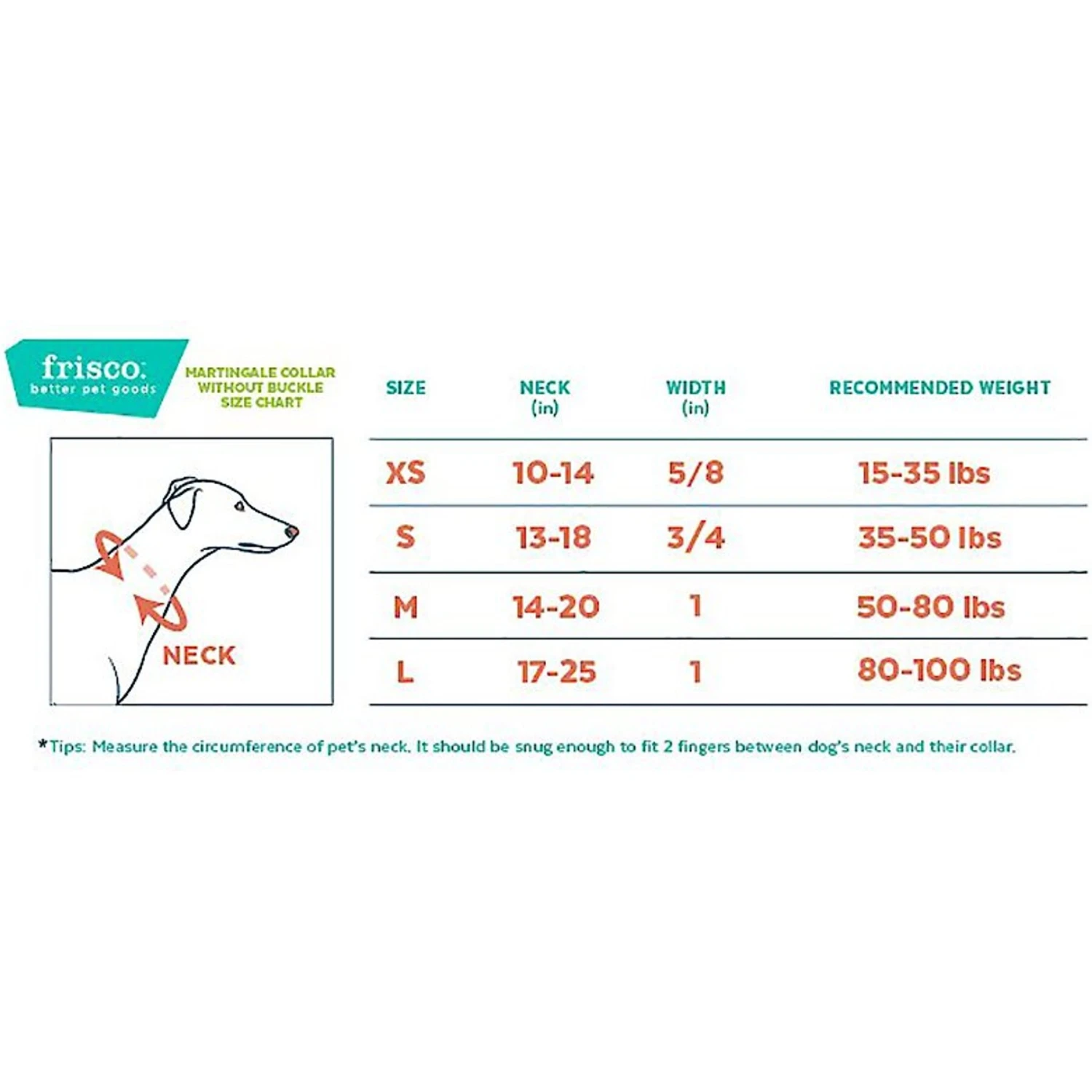 Frisco Solid Nylon Slip-On Martingale Dog Collar 4 Frisco Solid Nylon Slip-On Martingale Dog Collar - Image 2