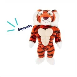 Frisco Tiger Muscle Plush Squeaky Dog Toy 10 Frisco Tiger Muscle Plush Squeaky Dog Toy -Frisco 147080 PT2. AC SS1800 V1695670751