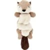 Frisco Beaver Bungee Plush Squeaky Dog Toy -Frisco 152824 Main. AC SS1800 V1549654993