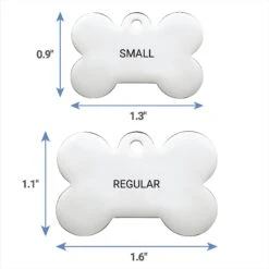 Frisco Personalized Dog ID Tag, Bone -Frisco 152994 PT6. AC SS1800 V1559856803