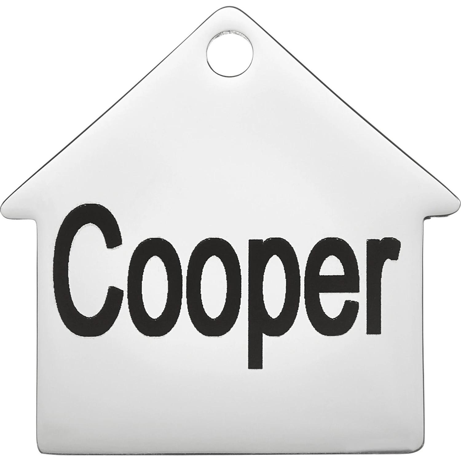 Frisco Stainless Steel Personalized Dog ID Tag, Dog House 5 Frisco Stainless Steel Personalized Dog ID Tag, Dog House - Image 3