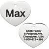 Frisco Personalized Dog & Cat ID Tag, Heart -Frisco 153006 MAIN. AC SS1800 V1619702576
