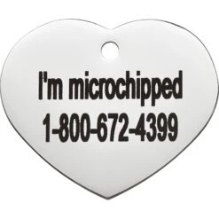 Frisco Personalized Dog & Cat ID Tag, Heart -Frisco 153006 PT4. AC SS1800 V1548964756