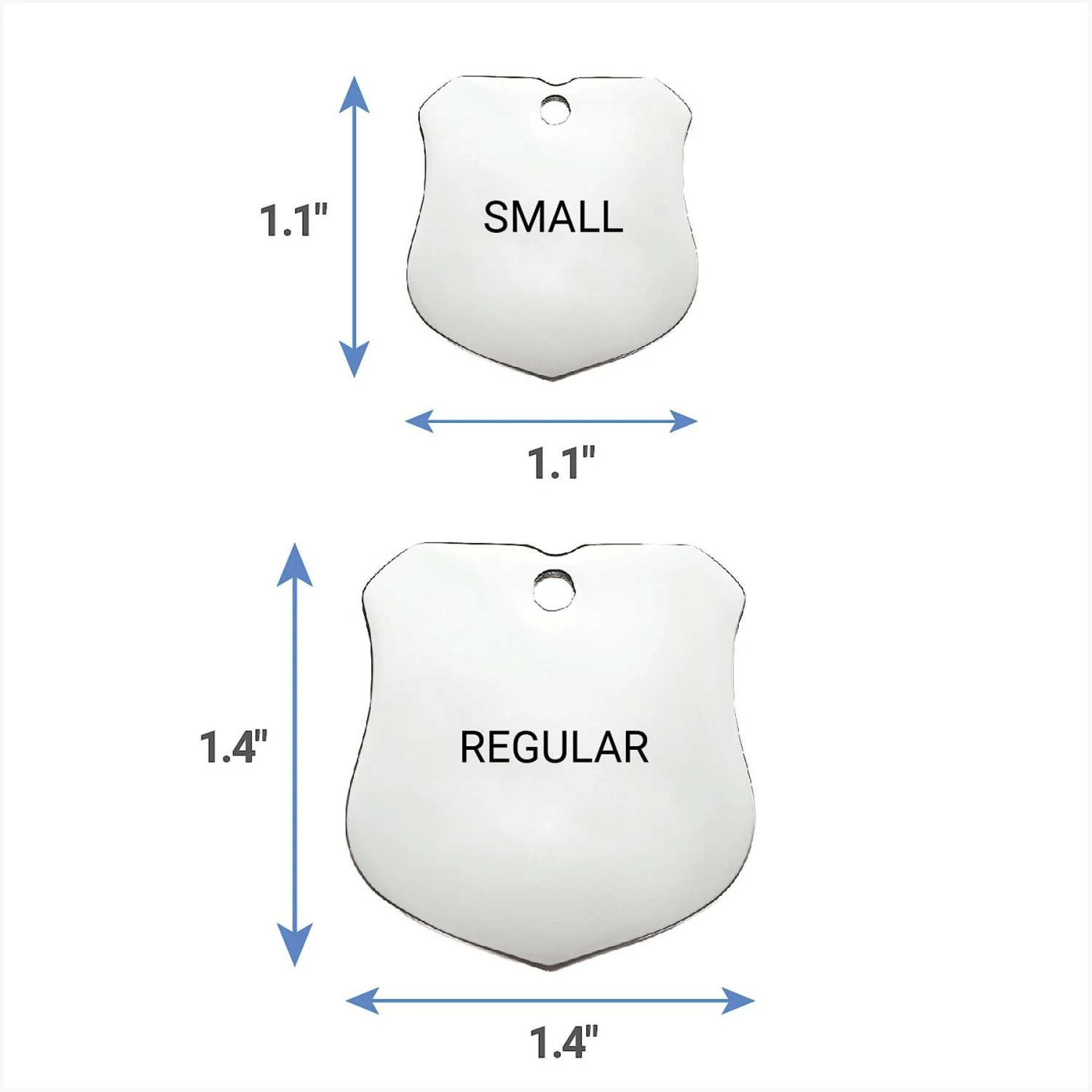 Frisco Stainless Steel Personalized Dog & Cat ID Tag, Badge 9 Frisco Stainless Steel Personalized Dog & Cat ID Tag, Badge - Image 7