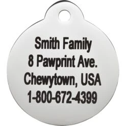 Frisco Personalized Dog & Cat Tag, Round 12 Frisco Personalized Dog & Cat Tag, Round -Frisco 153015 PT3. AC SS1800 V1548964844