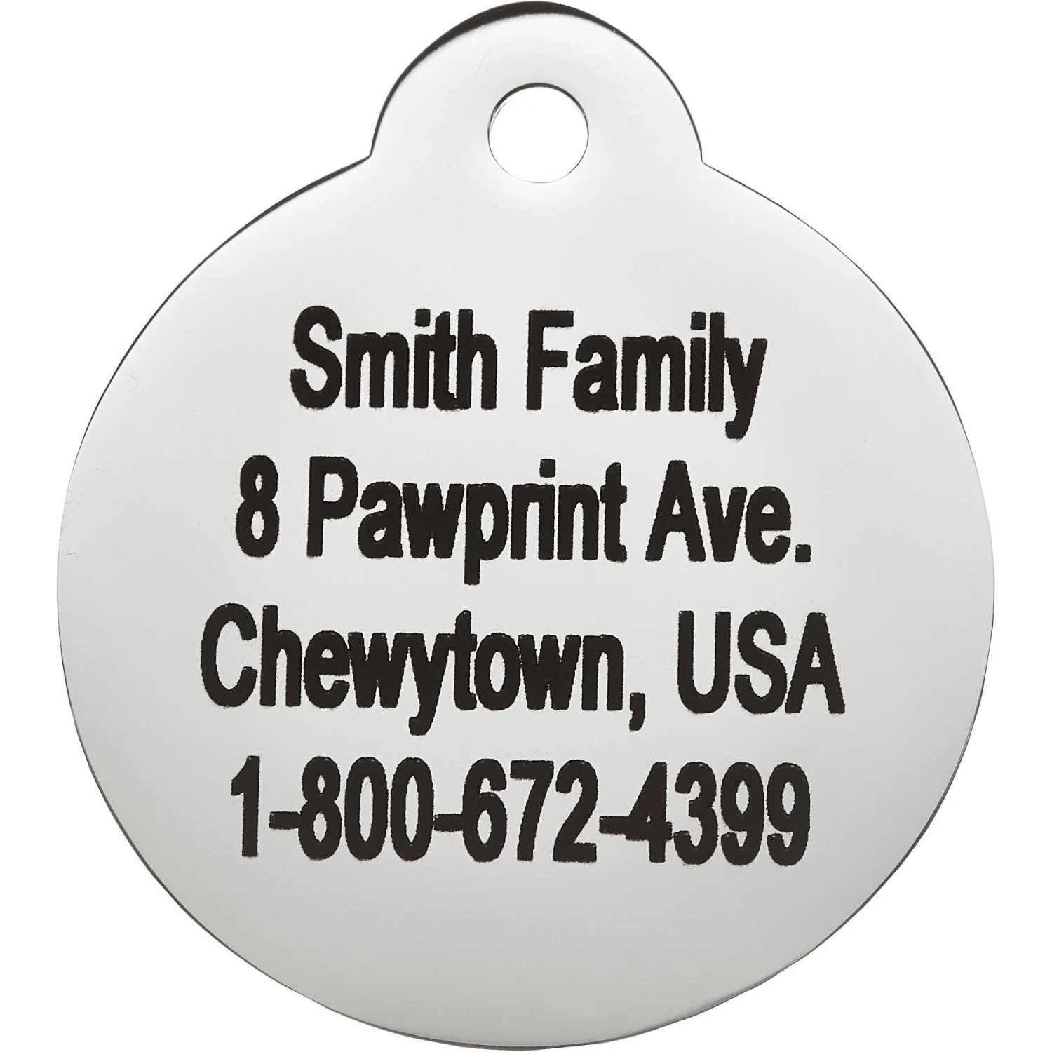 Frisco Personalized Dog & Cat Tag, Round 6 Frisco Personalized Dog & Cat Tag, Round - Image 4