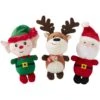 Frisco Holiday Santa's Helpers Plush Squeaky Dog Toy, 3 Count 1 Frisco Holiday Santa's Helpers Plush Squeaky Dog Toy, 3 Count -Frisco 164633 MAIN. AC SS1800 V1694813220