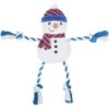 Frisco Holiday Snowman Plush With Rope Squeaky Dog Toy -Frisco 164645 MAIN. AC SS1800 V1694813222