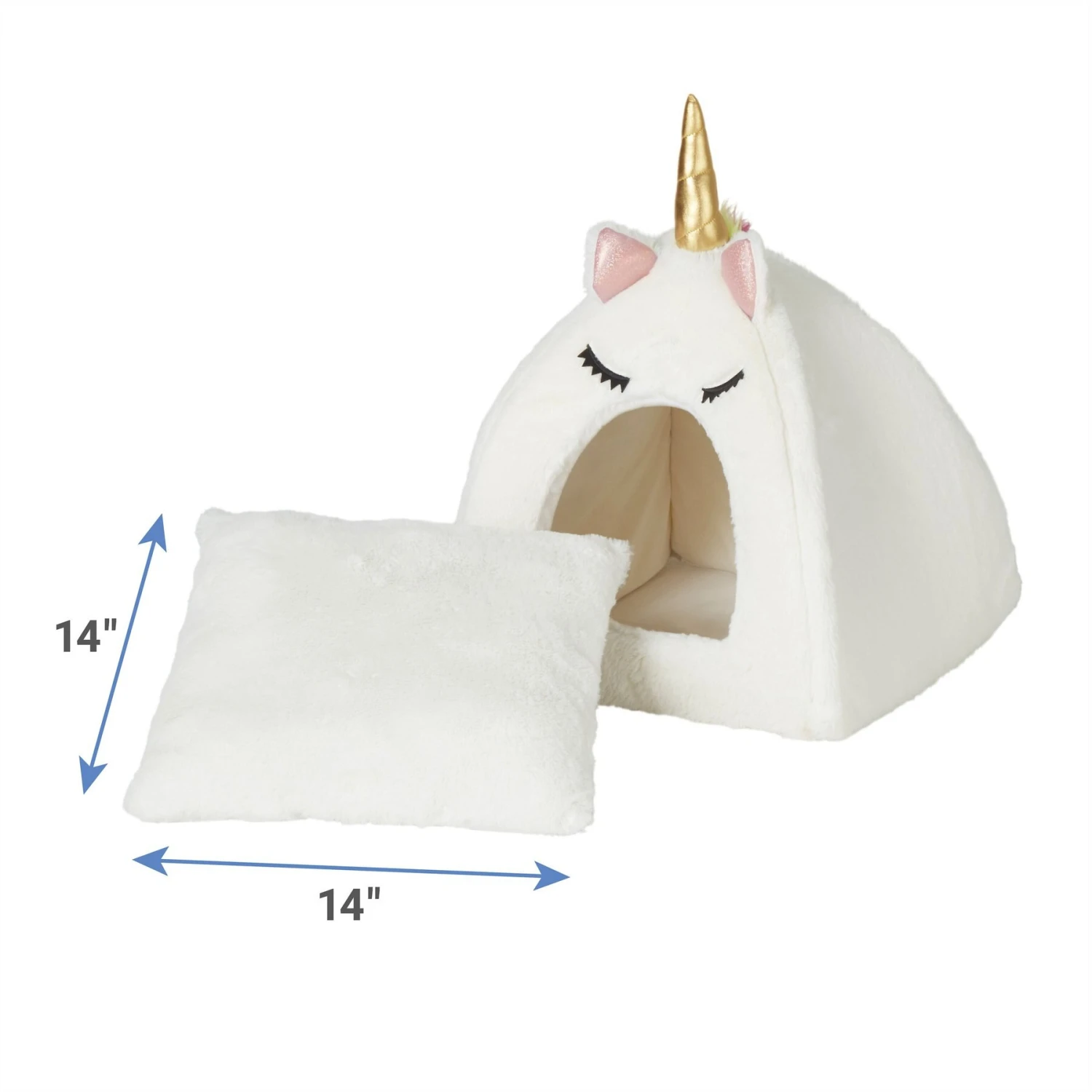 Frisco Novelty Unicorn Covered Cat & Dog Bed 7 Frisco Novelty Unicorn Covered Cat & Dog Bed - Image 5