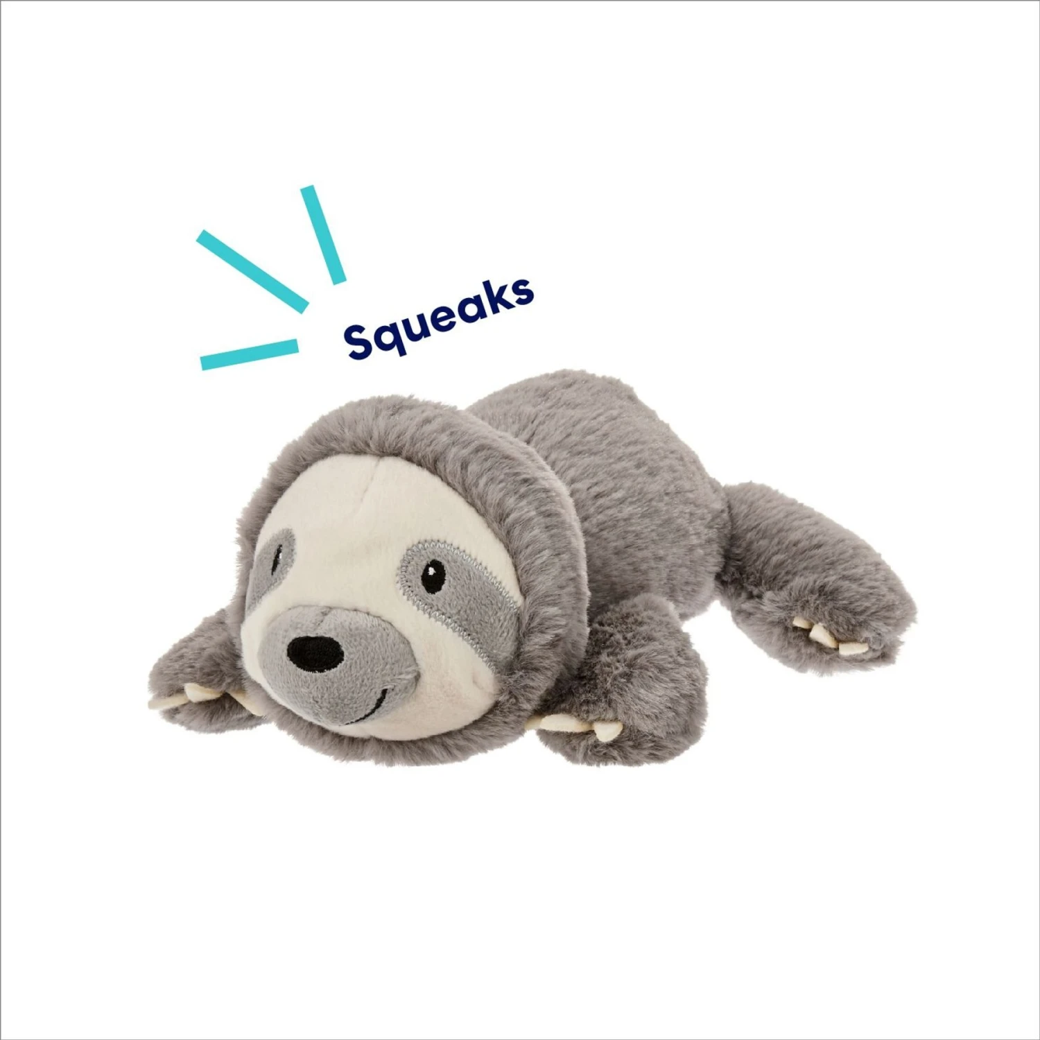 Frisco Sloth Plush Squeaky Dog Toy 5 Frisco Sloth Plush Squeaky Dog Toy - Image 3