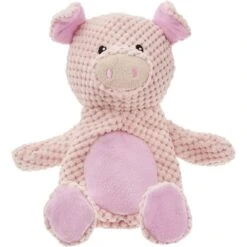 New Release 19 Frisco Pig Textured Plush Squeaky Dog Toy