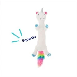 Frisco Unicorn Skinny Plush Squeaky Dog Toy 10 Frisco Unicorn Skinny Plush Squeaky Dog Toy -Frisco 174713 PT2. AC SS1800 V1695670691