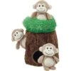 Frisco Monkeys In Tree Hide & Seek Puzzle Plush Squeaky Dog Toy -Frisco 174759 Main. AC SS1800 V1572643420