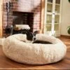 Frisco Eyelash Cat & Dog Bolster Bed -Frisco 210771 MAIN. AC SS1800 V1589289120