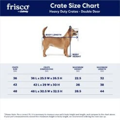 Frisco Heavy Duty Fold & Carry Double Door Collapsible Wire Dog Crate & Mat Kit 12 Frisco Heavy Duty Fold & Carry Double Door Collapsible Wire Dog Crate & Mat Kit -Frisco 212618 PT2. AC SS1800 V1667229328