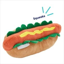 Frisco Hotdog Plush Squeaky Dog Toy -Frisco 213820 PT2. AC SS1800 V1695748894