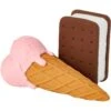 Frisco Ice Cream Sandwich & Ice Cream Cone Latex Squeaky Dog Toy 2 Frisco Ice Cream Sandwich & Ice Cream Cone Latex Squeaky Dog Toy -Frisco 213840 MAIN. AC SS1800 V1590069381