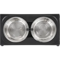 Frisco Stainless Steel Bowls With Adjustable Elevated Holder 10 Frisco Stainless Steel Bowls With Adjustable Elevated Holder -Frisco 216015 PT3. AC SS1800 V1591020388