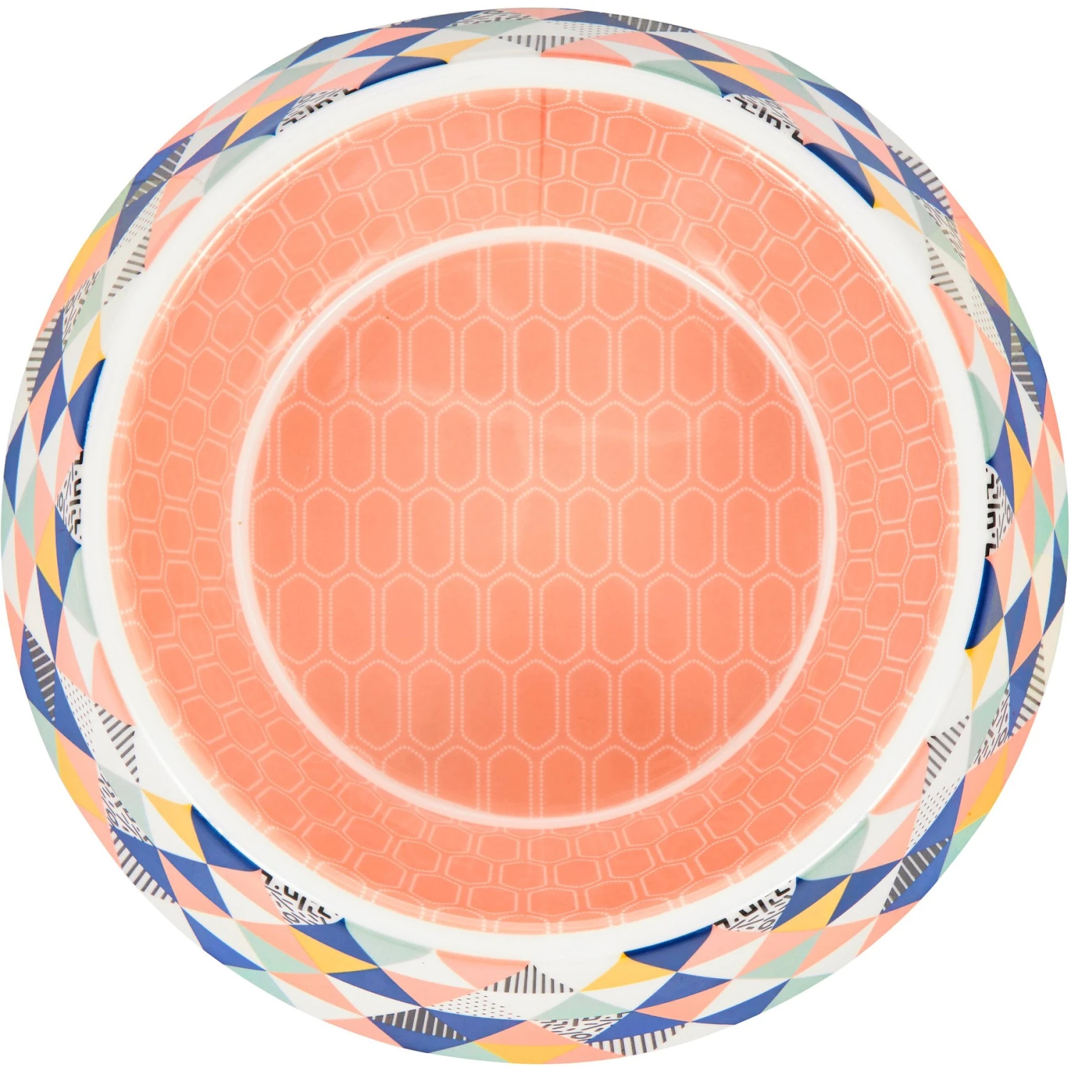 Frisco Colorful Geometric Melamine Bowl 6 Frisco Colorful Geometric Melamine Bowl - Image 4
