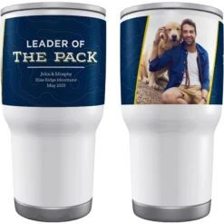 Frisco Double Walled "Leader Of The Pack" Personalized Tumbler