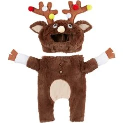 Frisco Front Walking Reindeer Dog & Cat Costume, 1 Count 16 Frisco Front Walking Reindeer Dog & Cat Costume, 1 Count -Frisco 228790 PT5. AC SS1800 V1636743459