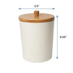 Frisco Melamine Dog & Cat Treat Jar With Bamboo Lid 10 Frisco Melamine Dog & Cat Treat Jar With Bamboo Lid -Frisco 232068 PT6. AC SS1800 V1605758600