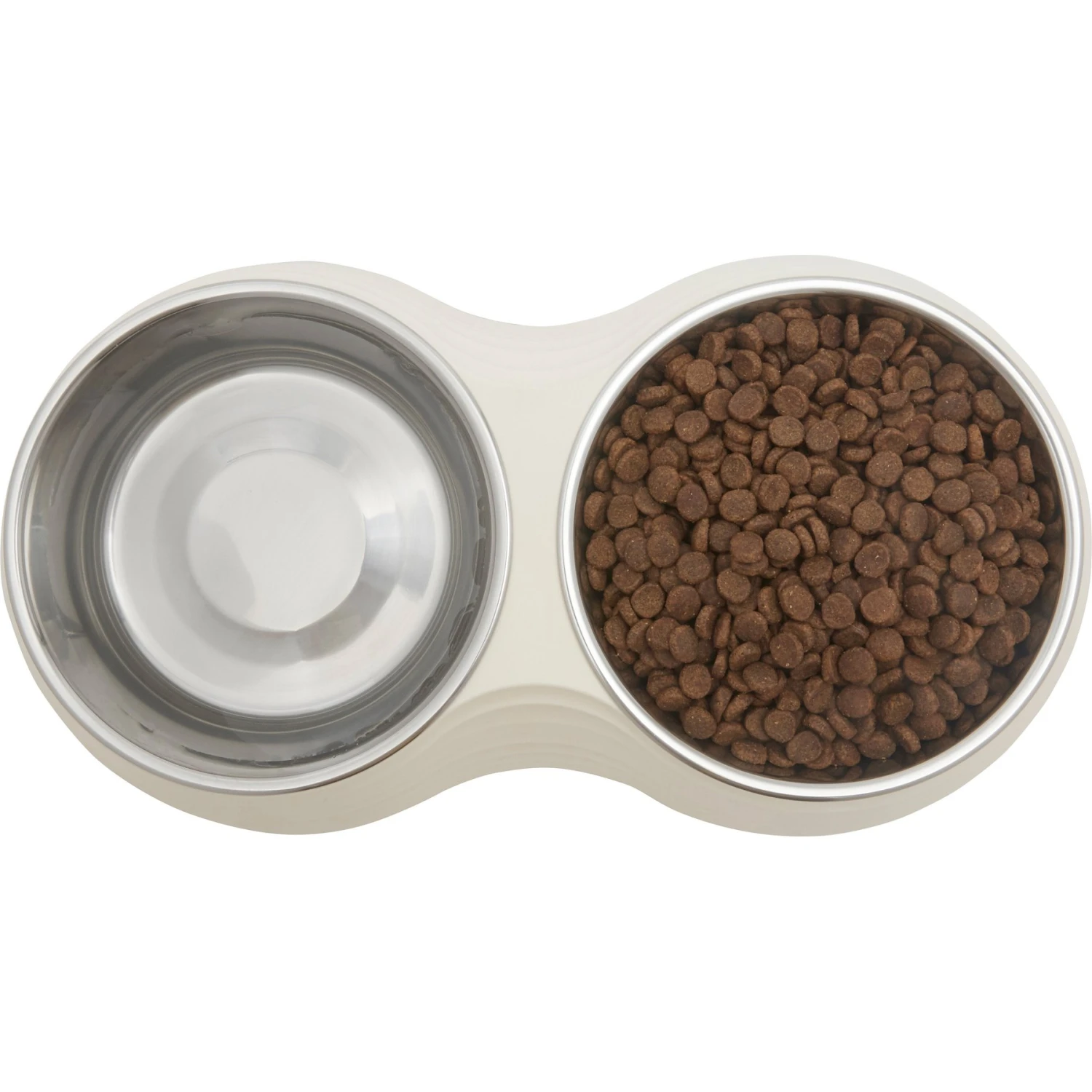 Frisco Stainless Steel Double Dog Bowls With Melamine Stand 5 Frisco Stainless Steel Double Dog Bowls With Melamine Stand - Image 3