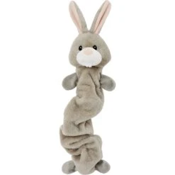 Frisco Bunny Bungee Plush Squeaky Dog Toy