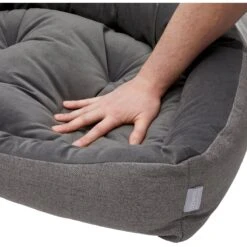 Frisco Rectangular Personalized Bolster Dog Bed W/Removable Cover -Frisco 234946 PT7. AC SS1800 V1600209453