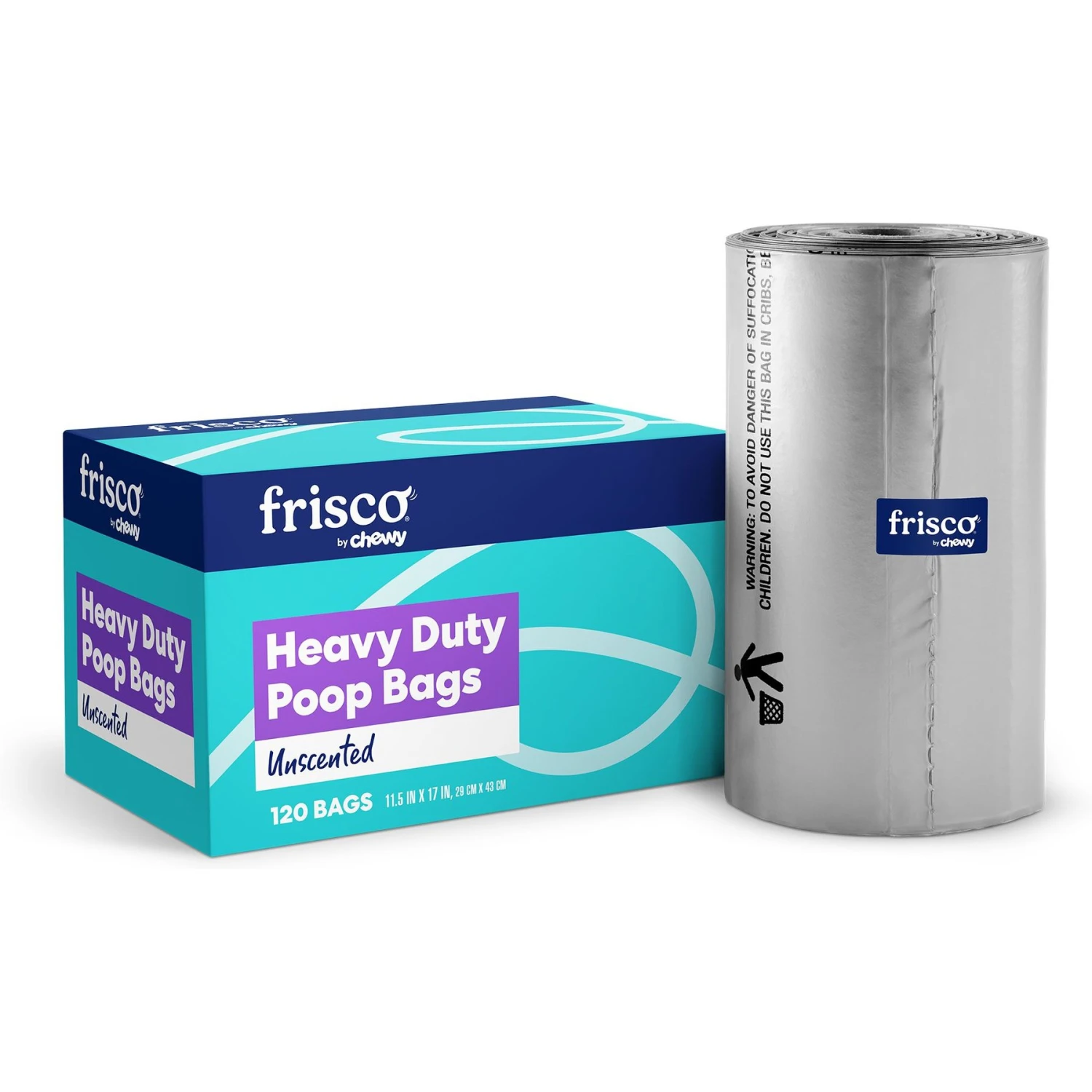 Frisco Pantry Pack Large Size Dog Poop Bags, 120 Count 3 Frisco Pantry Pack Large Size Dog Poop Bags, 120 Count