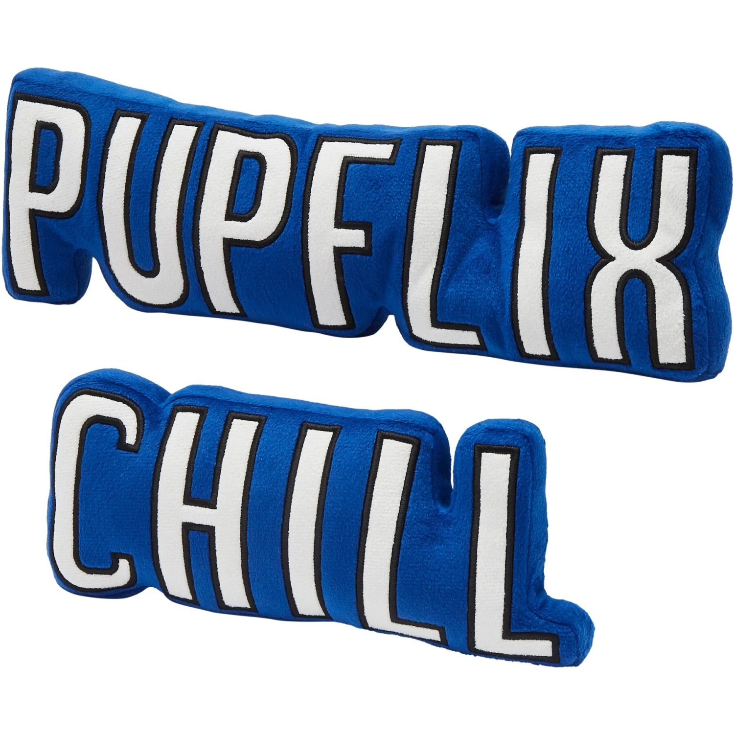 Frisco Zoomies & Chill Pupflix & Chill Plush Squeaky Dog Toy, 2 Count 3 Frisco Zoomies & Chill Pupflix & Chill Plush Squeaky Dog Toy, 2 Count