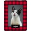 Frisco Plaid Sherpa Fleece Personalized Blanket, 60" X 80" -Frisco 249435 MAIN. AC SS1800 V1667917660