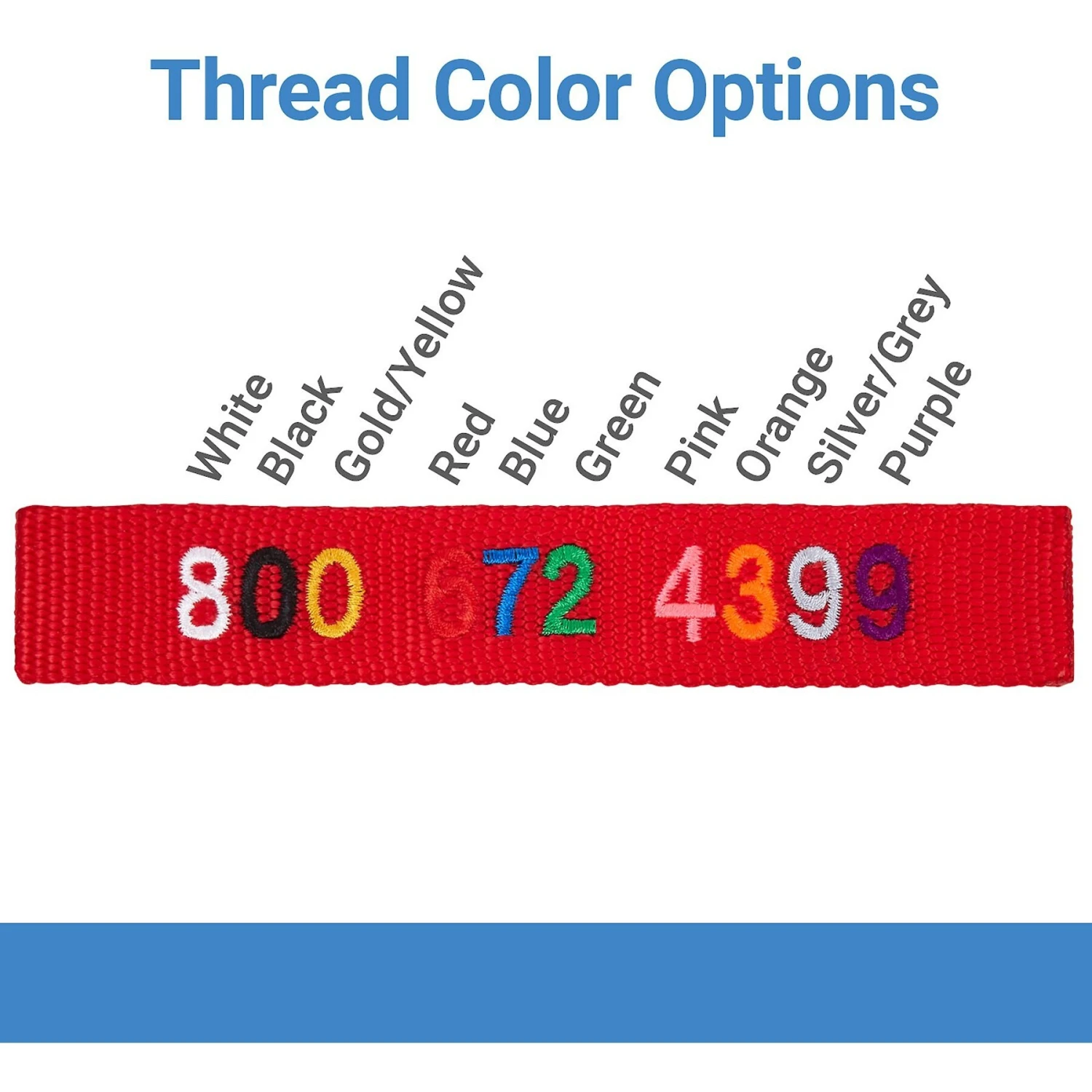 Frisco Solid Nylon Personalized Martingale Dog Collar 6 Frisco Solid Nylon Personalized Martingale Dog Collar - Image 4