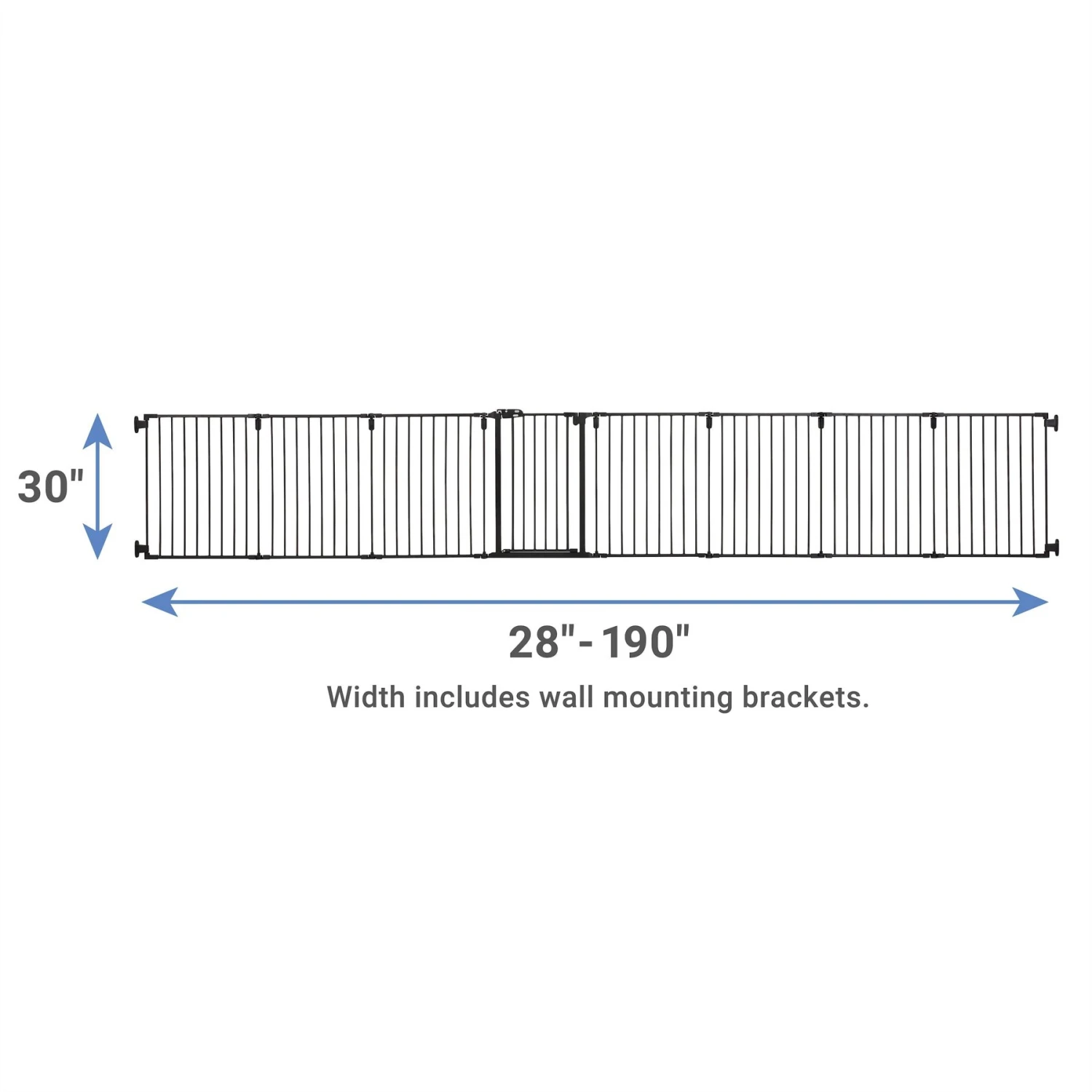 Frisco Steel 8-Panel Configurable Dog Gate & Playpen 4 Frisco Steel 8-Panel Configurable Dog Gate & Playpen - Image 2