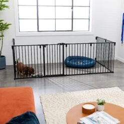 Frisco Steel 8-Panel Configurable Dog Gate & Playpen 12 Frisco Steel 8-Panel Configurable Dog Gate & Playpen -Frisco 250603 PT4. AC SS1800 V1615987643
