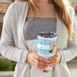 Frisco Double Walled Boho Damask Personalized Tumbler, 30-oz Cup 11 Frisco Double Walled Boho Damask Personalized Tumbler, 30-oz Cup -Frisco 250749 PT4. AC SS1800 V1610754720
