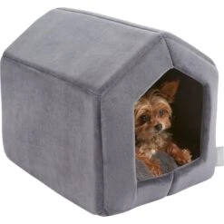 Frisco House Cave Cat & Dog Covered Bed 11 Frisco House Cave Cat & Dog Covered Bed -Frisco 251241 PT3. AC SS1800 V1615523207