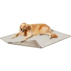 Frisco Faux Linen Personalized Dog & Cat Blanket, Beige, Large -Frisco 252621 PT1. AC SS1800 V1604675108