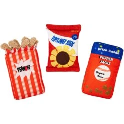 Frisco Baseball Snacks Dog Toy