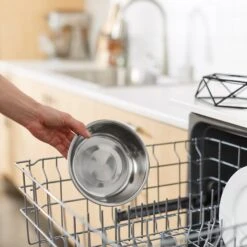 Frisco Elevated Stainless Steel Dog & Cat Bowl With Metal Stand -Frisco 253055 PT7. AC SS1800 V1616595557