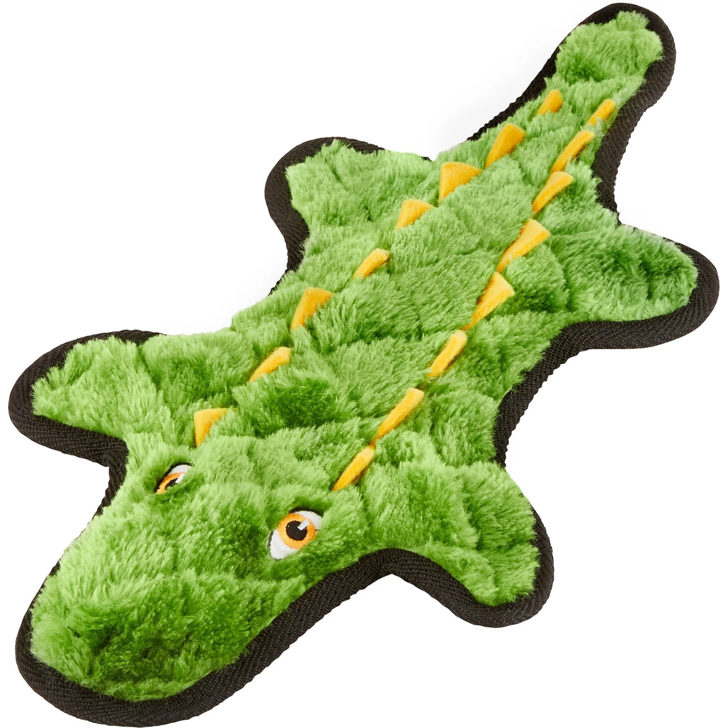 Frisco Alligator Stuffing-Free Flat Plush Squeaky Dog Toy & Frisco Raccoon Stuffing-Free Flat Plush Squeaky Dog Toy 4 Frisco Alligator Stuffing-Free Flat Plush Squeaky Dog Toy & Frisco Raccoon Stuffing-Free Flat Plush Squeaky Dog Toy - Image 2