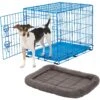 Frisco Fold & Carry Single Door Collapsible Wire Dog Crate & Frisco Quilted Plush Dog Crate Mat 1 Frisco Fold & Carry Single Door Collapsible Wire Dog Crate & Frisco Quilted Plush Dog Crate Mat -Frisco 255501 MAIN. AC SS1800 V1604097747