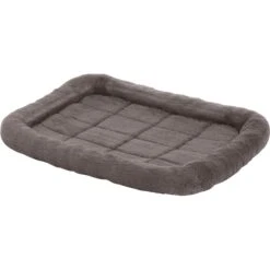 Frisco Fold & Carry Single Door Collapsible Wire Dog Crate & Frisco Quilted Plush Dog Crate Mat -Frisco 255501 PT3. AC SS1800 V1604097709