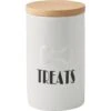 Frisco Ceramic Treat Jar With Wood Lid 2 Frisco Ceramic Treat Jar With Wood Lid -Frisco 256050 MAIN. AC SS1800 V1615313783