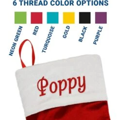 Frisco Sherpa Plaid Paw Holiday Personalized Dog & Cat Stocking -Frisco 257135 PT2. AC SS1800 V1602540688