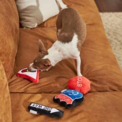 Frisco Road Trip Traffic Signs Plush Squeaky Dog Toy, 4 Count 7 Frisco Road Trip Traffic Signs Plush Squeaky Dog Toy, 4 Count -Frisco 262016 PT3. AC SS1800 V1618598528