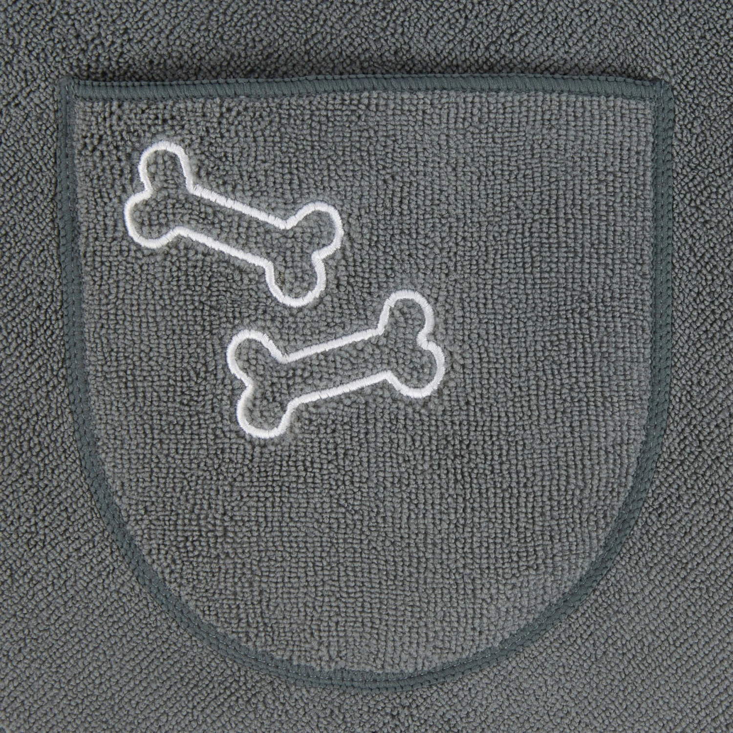 Frisco Embroidered Pawprint Microfiber Dog Bath Cape Towel 7 Frisco Embroidered Pawprint Microfiber Dog Bath Cape Towel - Image 5