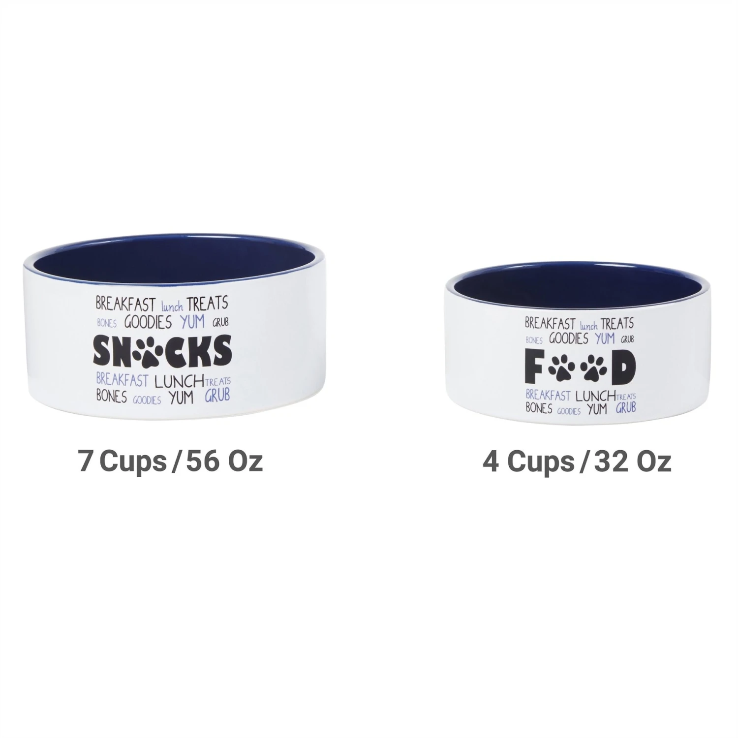 Frisco Food & Paw Non-skid Ceramic Dog Bowl 7 Frisco Food & Paw Non-skid Ceramic Dog Bowl - Image 5